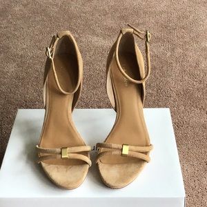 Brand New Calvin Klein Suede Heeled Sandals